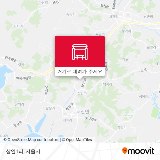 상안1리 지도