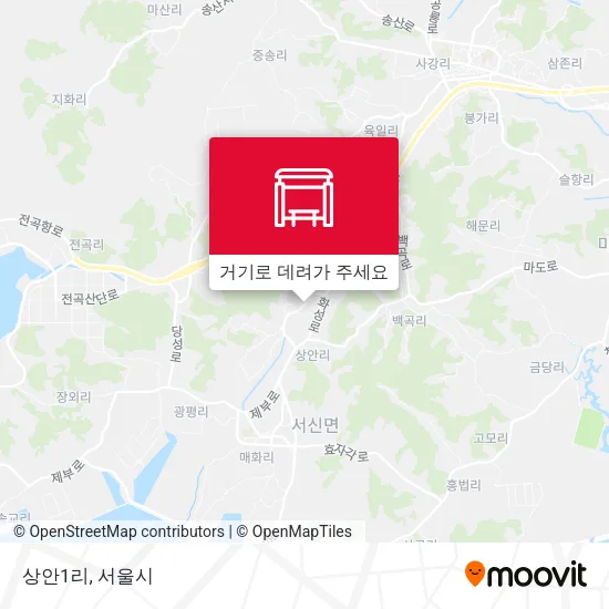 상안1리 지도