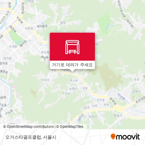 오거스타골프클럽 지도