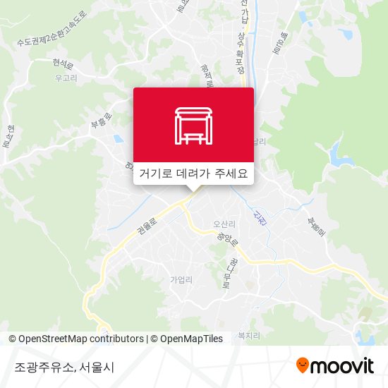 조광주유소 지도