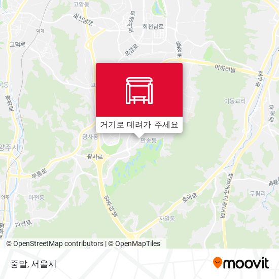 중말 지도