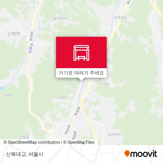 신북대교 지도