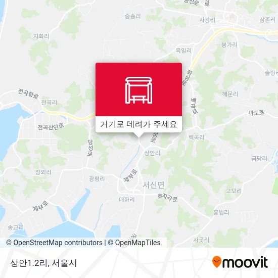 상안1.2리 지도