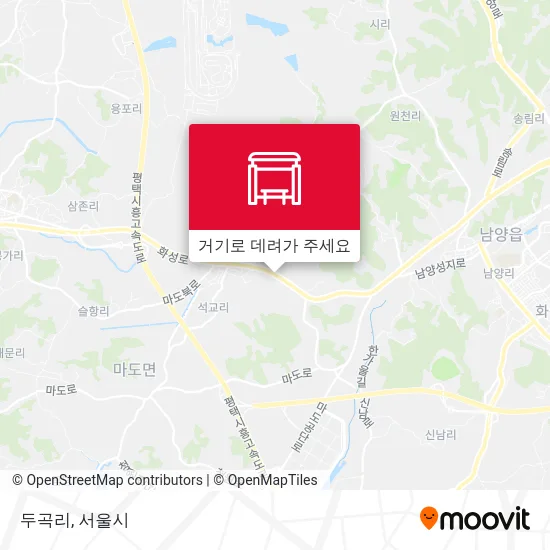 두곡리 지도