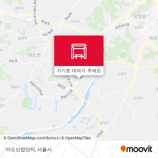 마도산업단지 지도