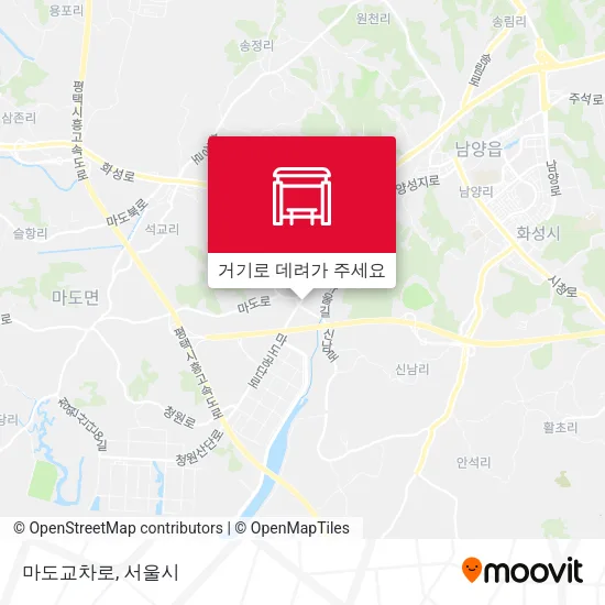 마도교차로 지도