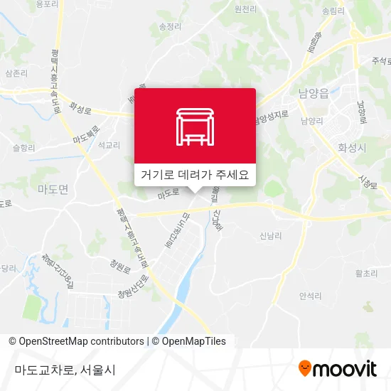 마도교차로 지도