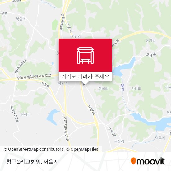 창곡2리교회앞 지도