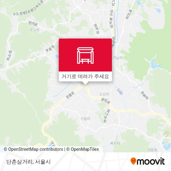 단촌삼거리 지도