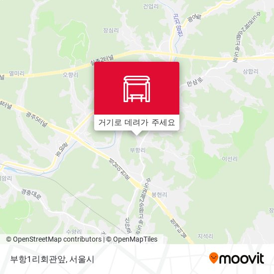 부항1리회관앞 지도
