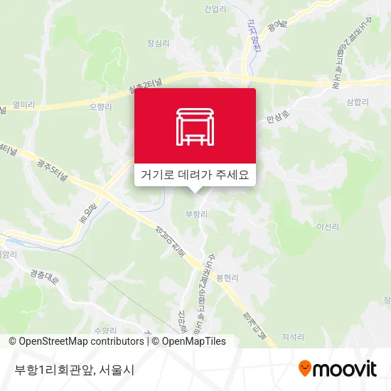 부항1리회관앞 지도