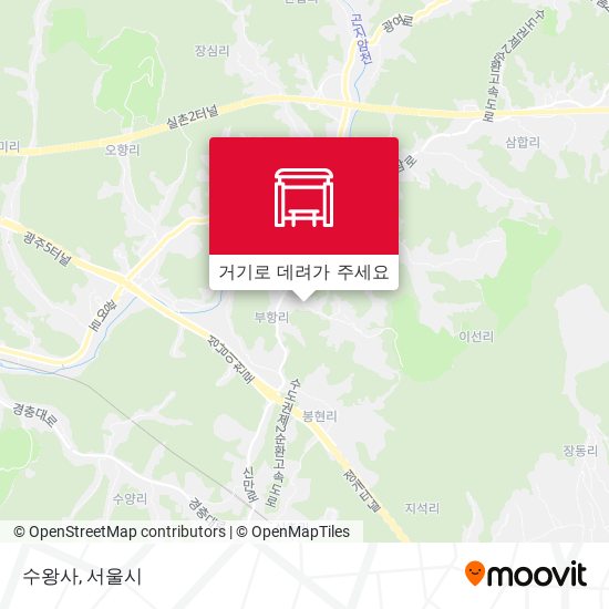 수왕사 지도