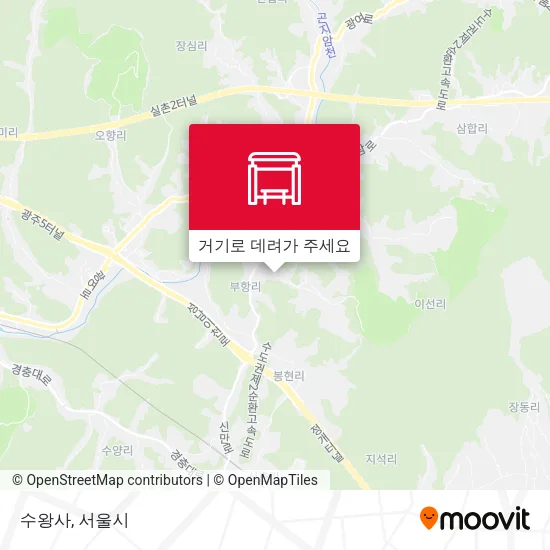 수왕사 지도