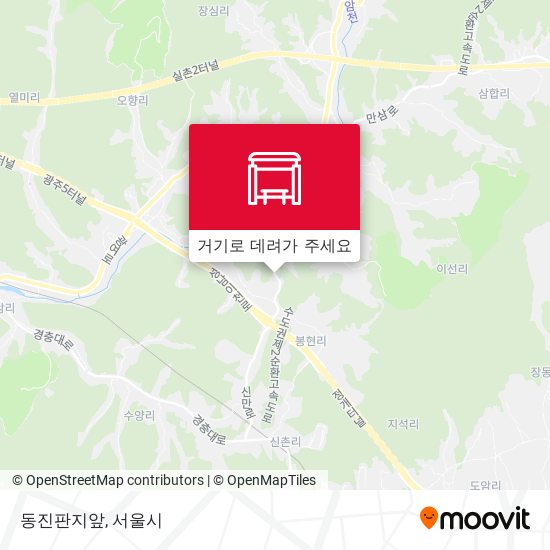 동진판지앞 지도