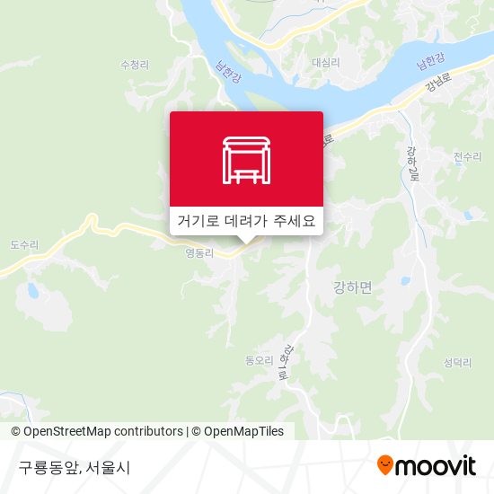 구룡동앞 지도