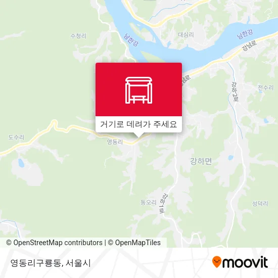 영동리구룡동 지도