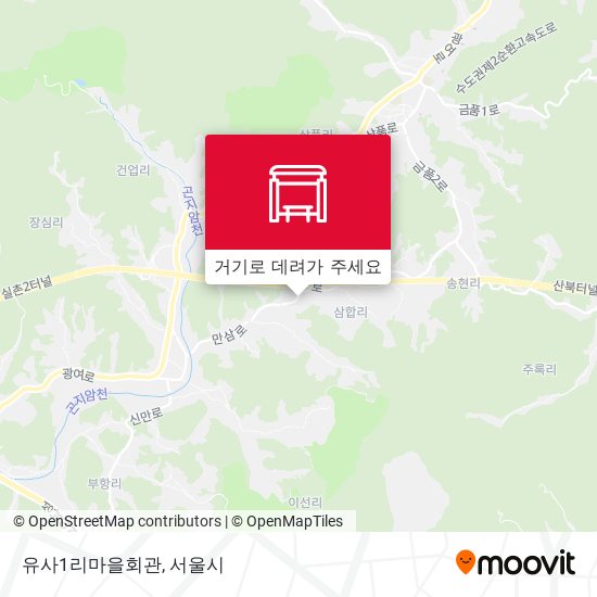 유사1리마을회관 지도