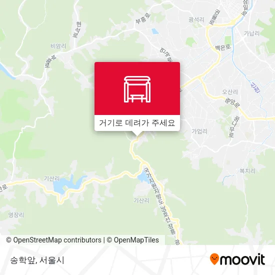 송학앞 지도
