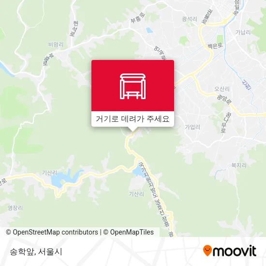 송학앞 지도