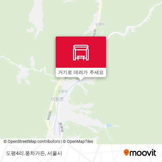 도평4리.풍차가든 지도