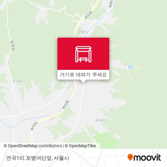 연곡1리.포병여단앞 지도