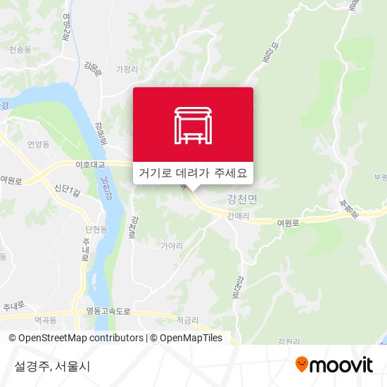 설경주 지도