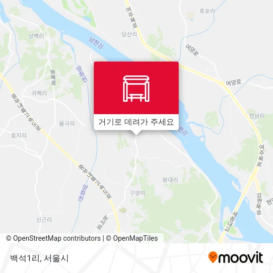 백석1리 지도