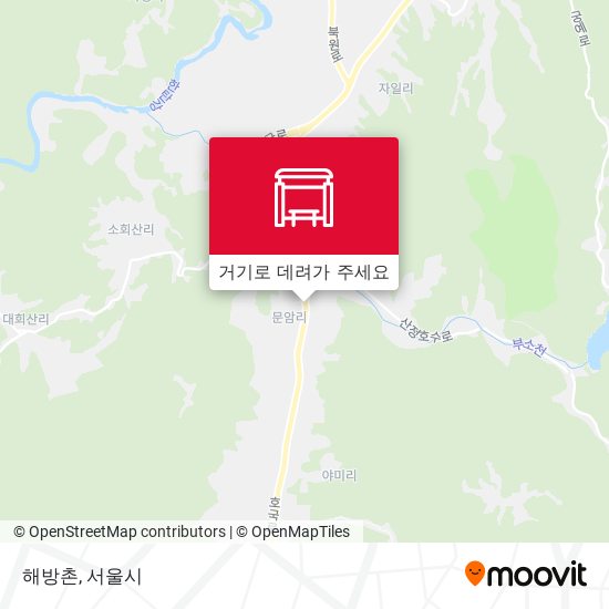 해방촌 지도