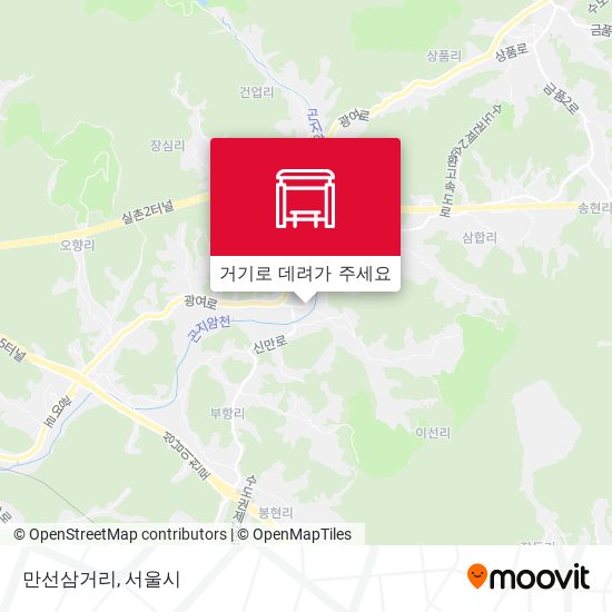 만선삼거리 지도