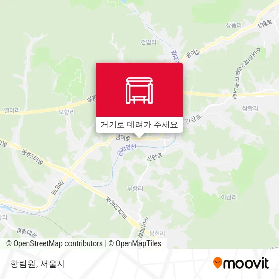 향림원 지도