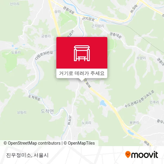진우정미소 지도