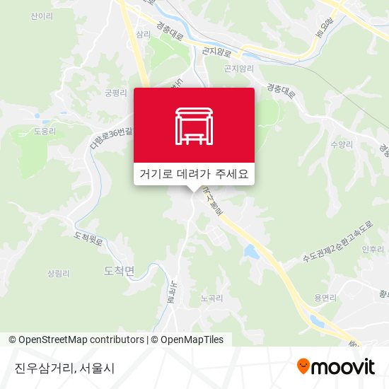진우삼거리 지도