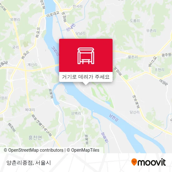 양촌리종점 지도