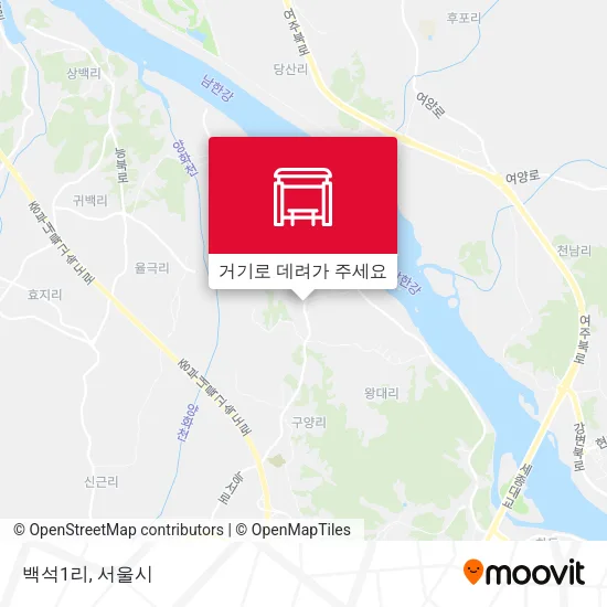 백석1리 지도