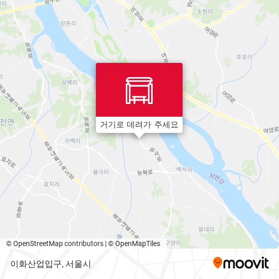 이화산업입구 지도