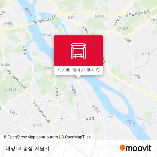 내양1리종점 지도