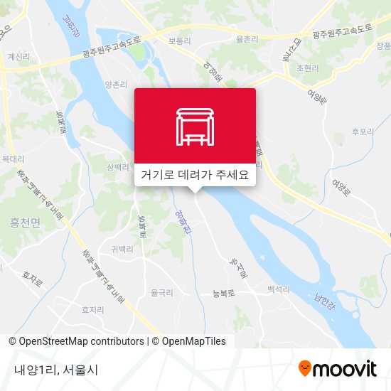 내양1리 지도