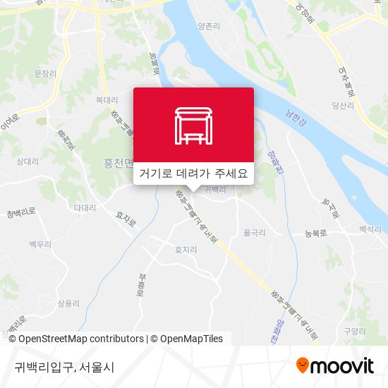 귀백리입구 지도