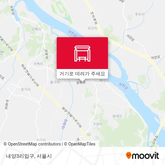 내양3리입구 지도