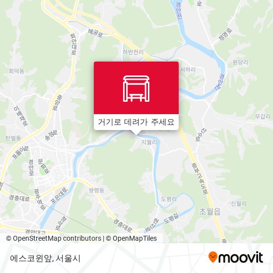 에스코윈앞 지도