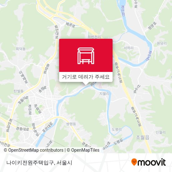 나이키전원주택입구 지도