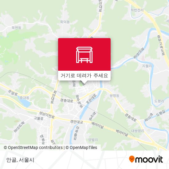 안골 지도