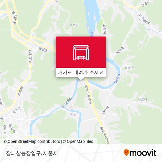 장뇌삼농장입구 지도