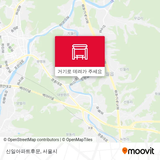 신일아파트후문 지도