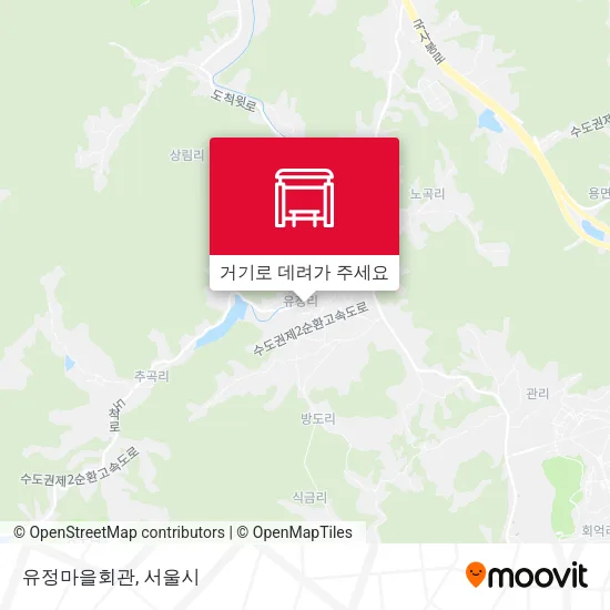 유정마을회관 지도