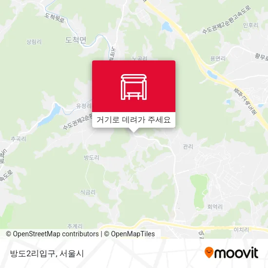 방도2리입구 지도