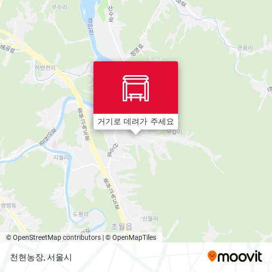 천현농장 지도
