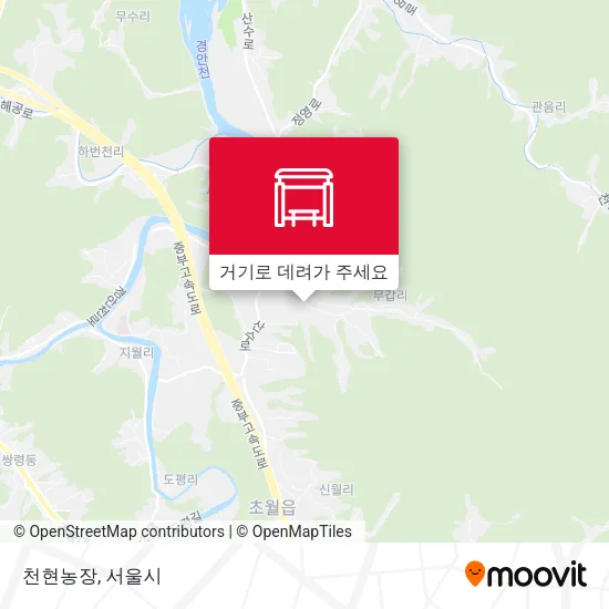천현농장 지도