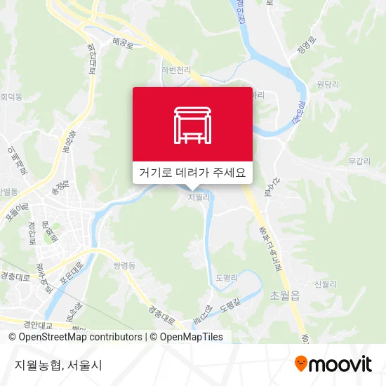 지월농협 지도
