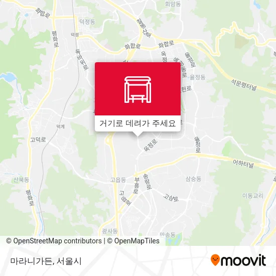 마라니가든 지도